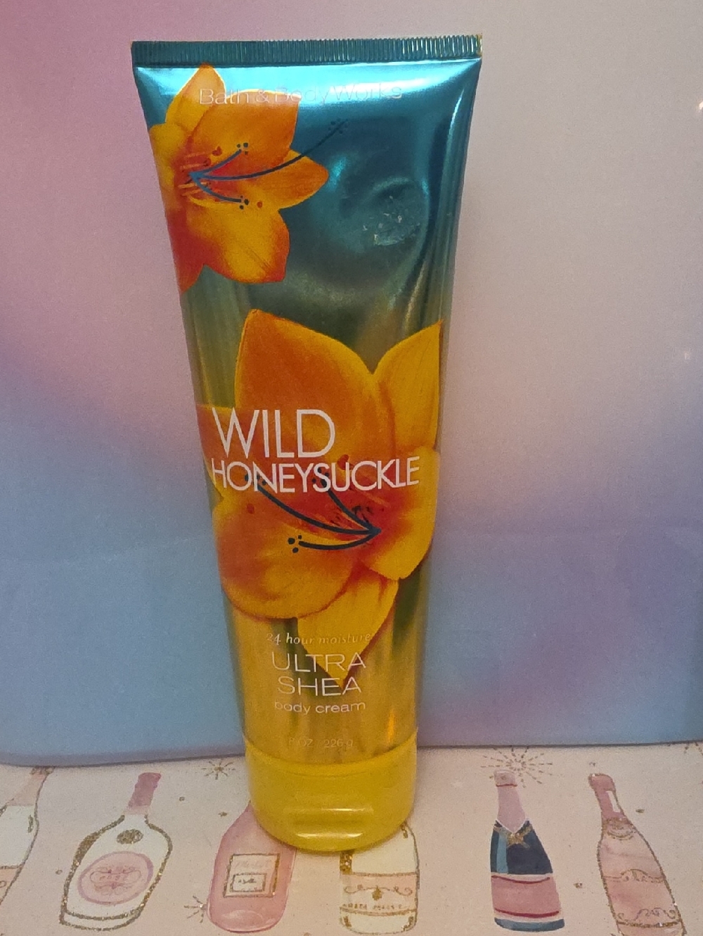Bath And Body Works Wild Honeysuckle Body Cream- Retired